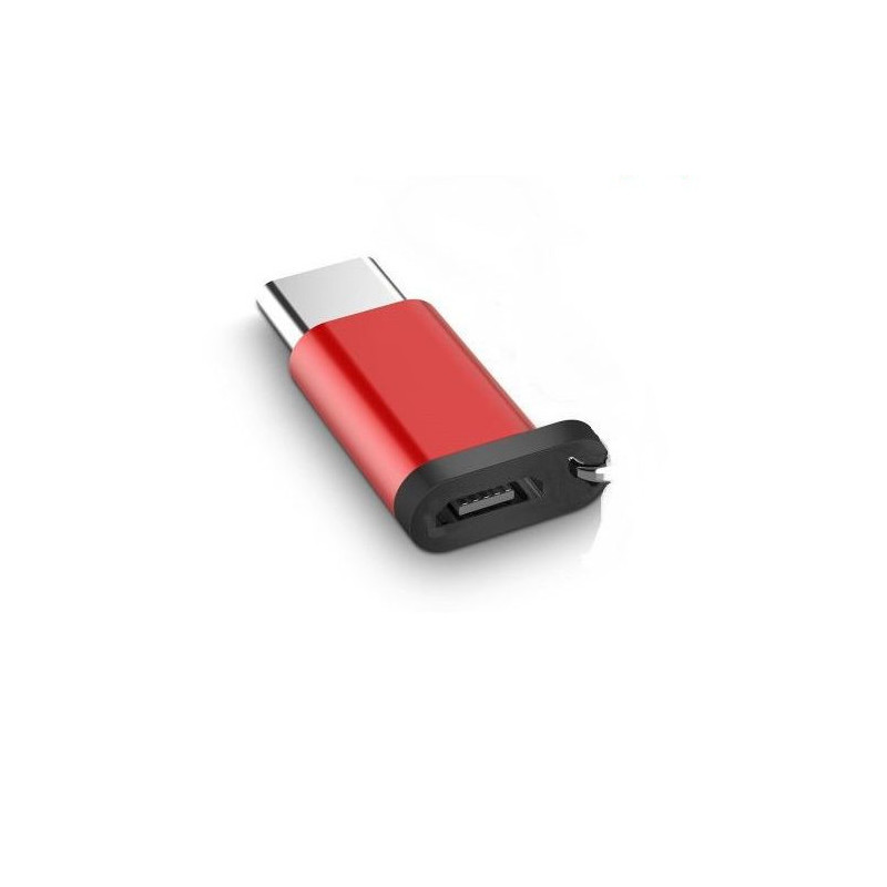 micro USB socket (female) to USB-C plug (male) adaptor for A2C caberQU