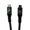 USB4 (gen 4) cable USB Type-C male to male, 240W, 80Gbit/s, 48V, 5A
