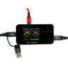 USB-A to USB-C dual cable 100W, 20Gbit/s, 20V, 5A