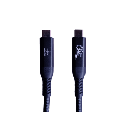USB4 v2 (gen 4) cable USB Type-C male to male, USB-IF certified, Thunderbolt 5, 240W, 80/120Gbit/s, 1m