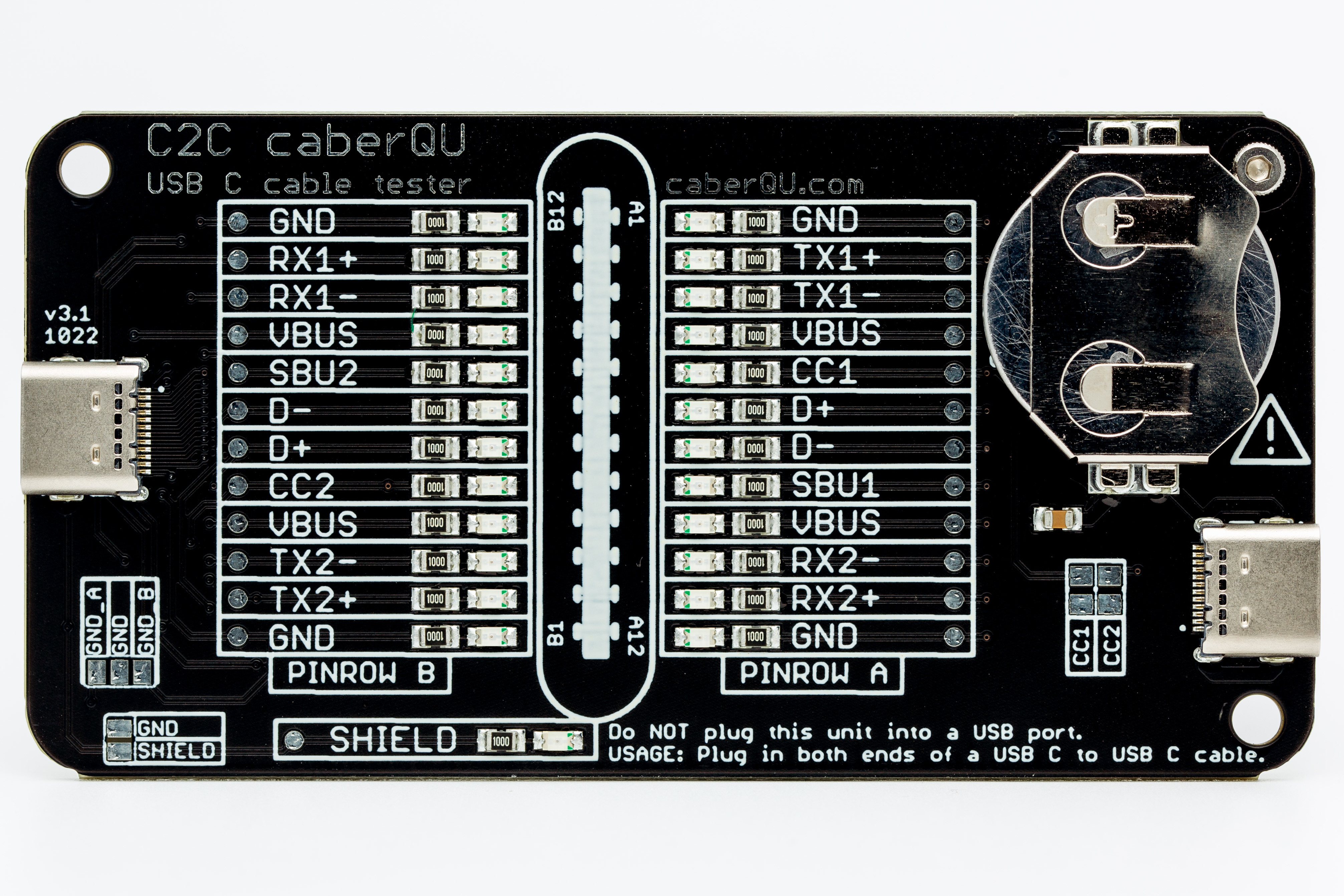 C2C caberQU - USB C cable tester by Peter Traunmüller — Kickstarter